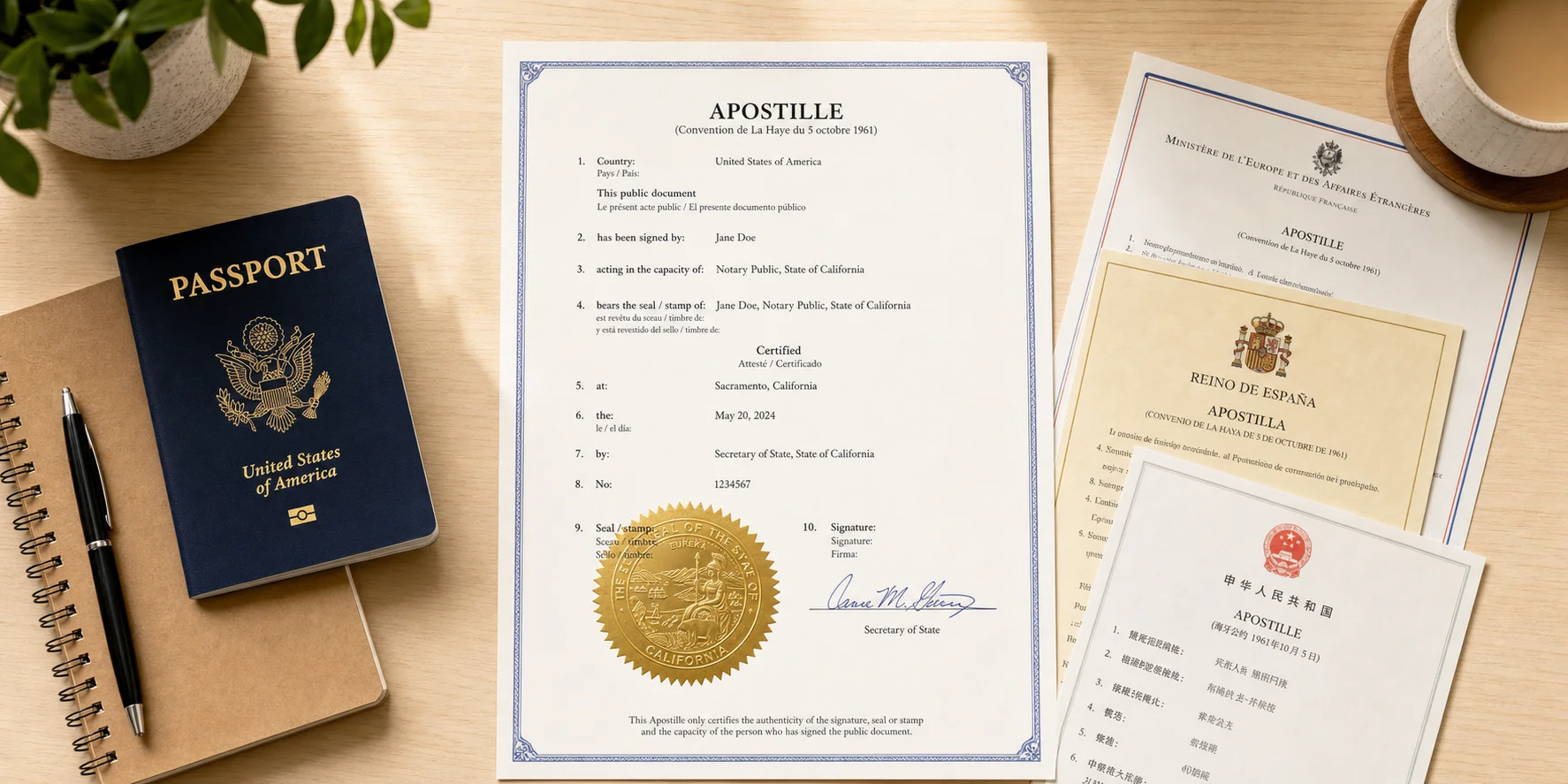 Apostille and legalization pricing